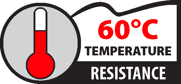 Odolnost do 60 °C